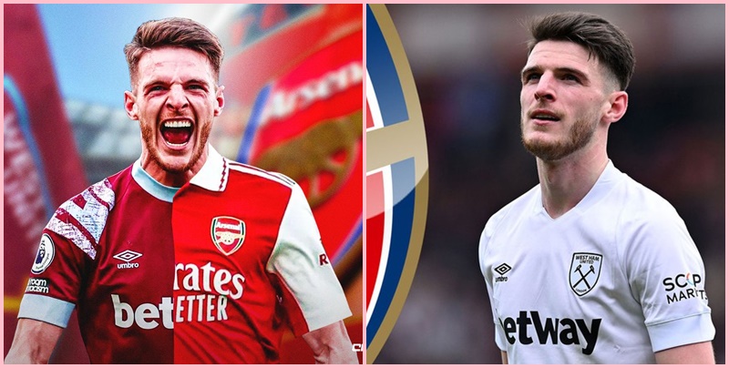 Declan Rice chỉ muốn đến Arsenal Declan Rice chỉ muốn đến Arsenal
